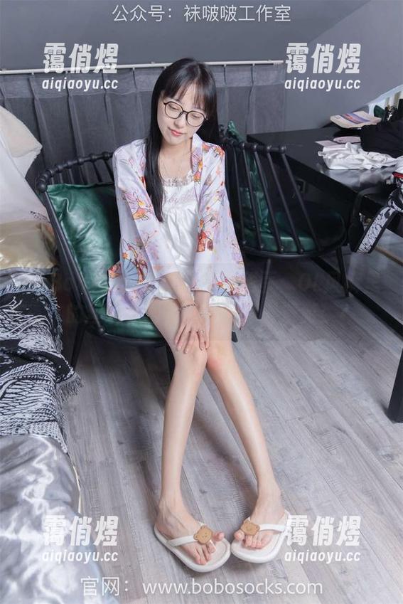 BoBoSocks袜啵啵 - 小甜豆：OL风裤里的丝绸奇遇，图片带你去漫游！