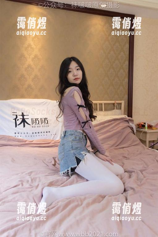 BoBoSocks袜啵啵-泡芙 BoBoSocks袜啵啵 - 泡芙会在短棉袜上迷倒多少人?作品给我下载!