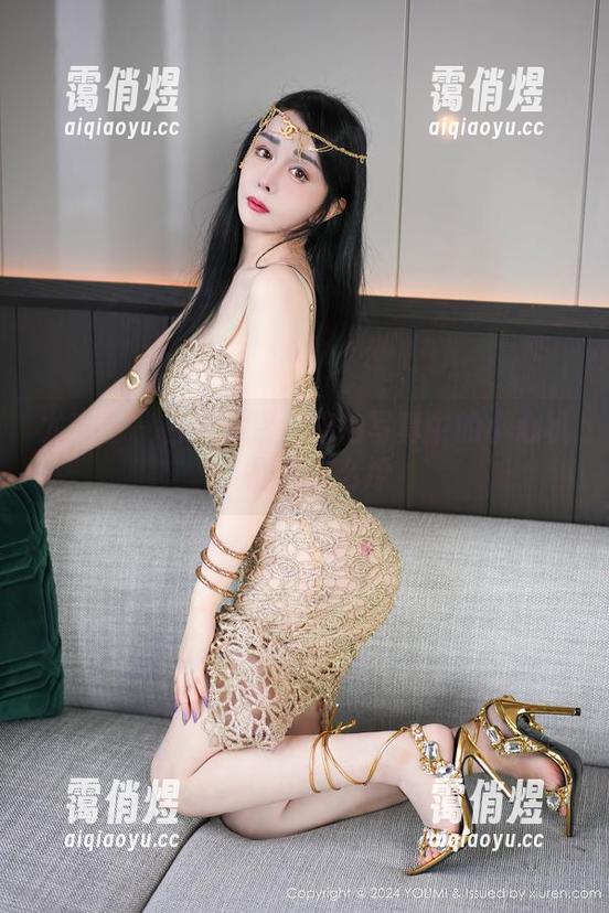 尤蜜荟-白露小猪 尤蜜荟 - 白露小猪:旗袍写真中的小心机,居然这么撩